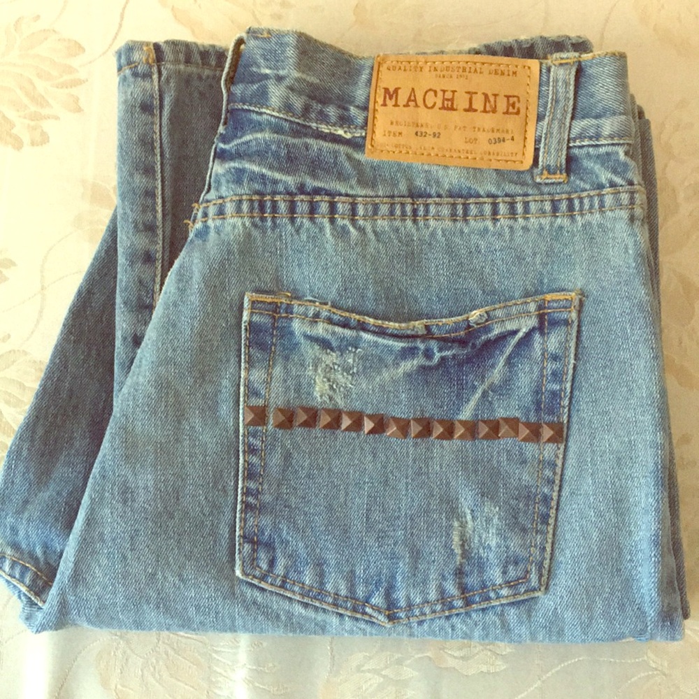 MENS RELAXED BOOT DENIM JEANS 30X32